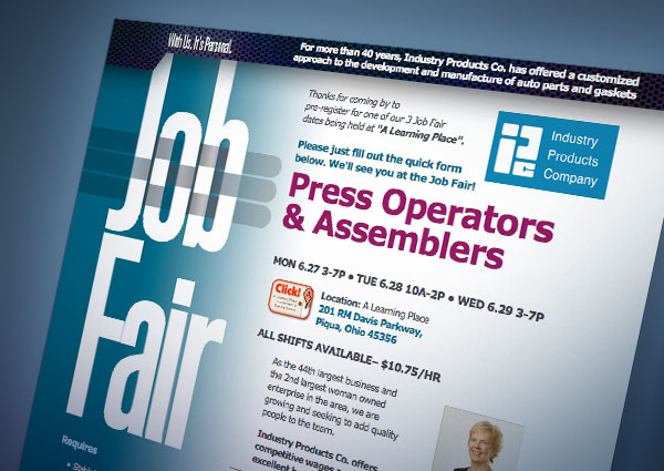 Industry Products Company Job Fair